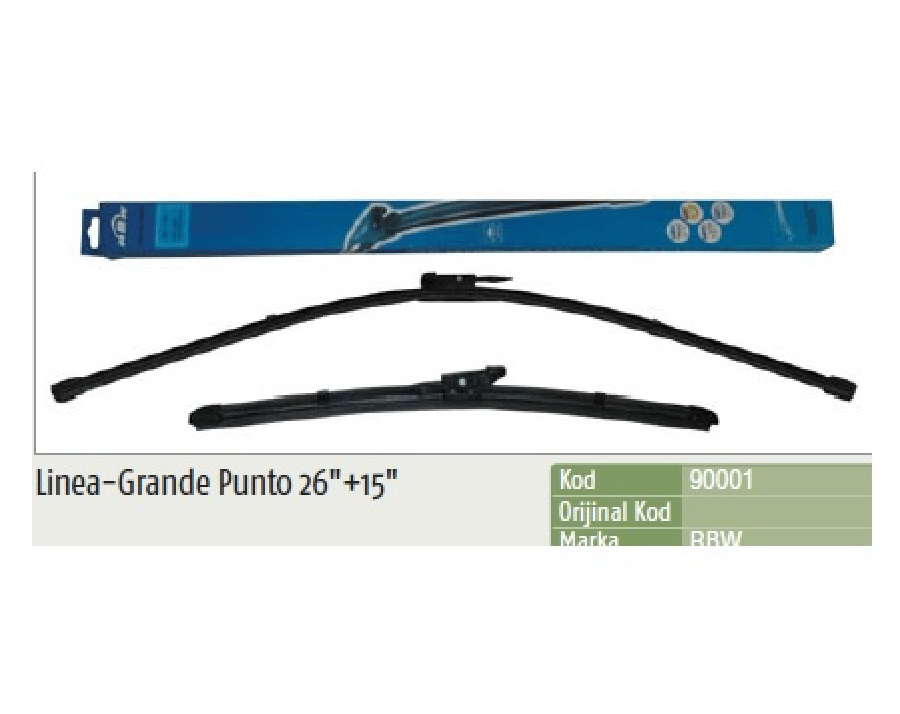 SILGI PALETI (2AD) 380 & 650mm MUZ2 >  GRANDE PUNTO (2005>)  LINEA (2007>)  PUNTO EVO (2009>) PUNTO GRANDE (2005>)