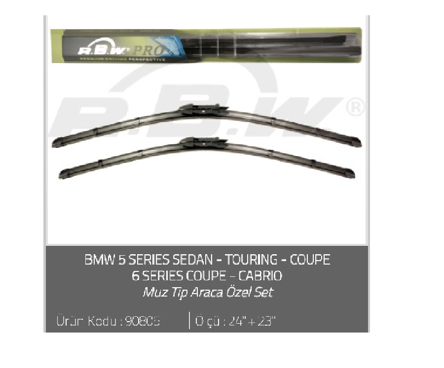 SILGI PALETI (2AD) 600 & 580mm MUZ > BMW 5 SERIES SEDAN [E60] (20032010) 5 SERIES TOURING [E61