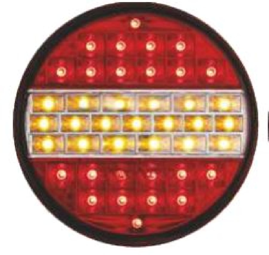 Stop Lamba Ledli STOP+PARK+SINYAL 3 Fonksiyonlu Hamburger 24V