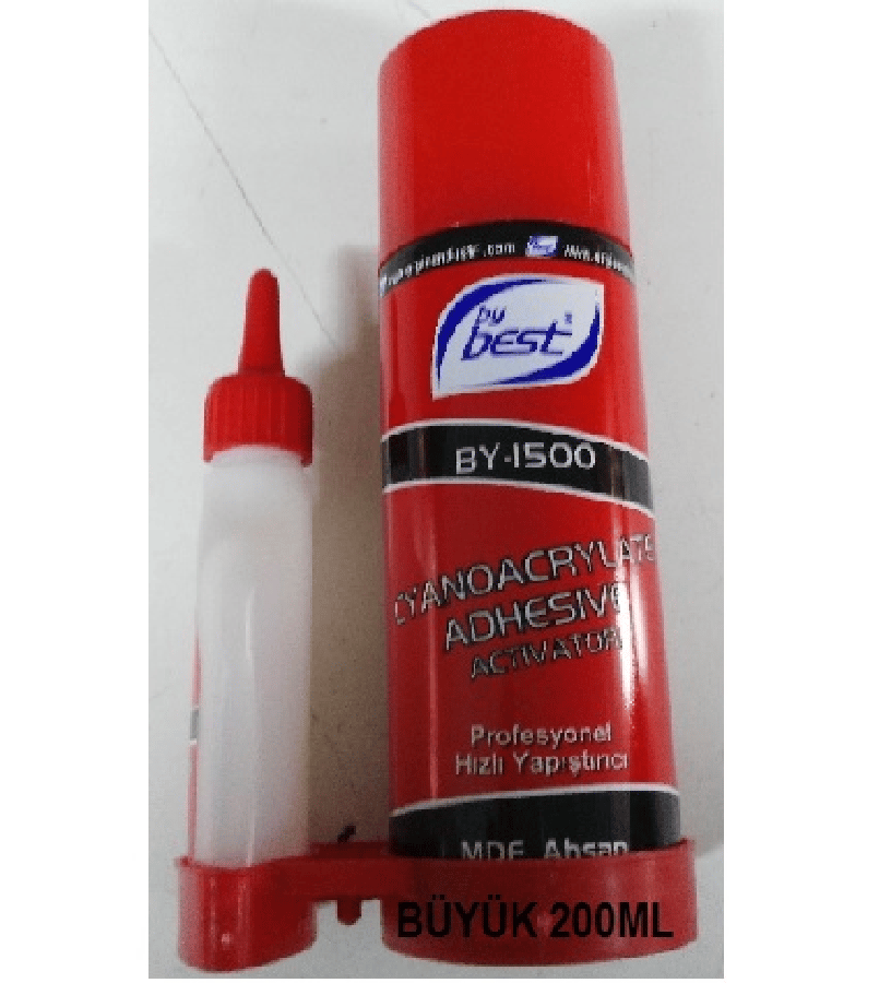 YAPISTIRICI KIT MDF 50gr+AKTIVATORLU 200ml ( HIZLI YAPISTIRICI )