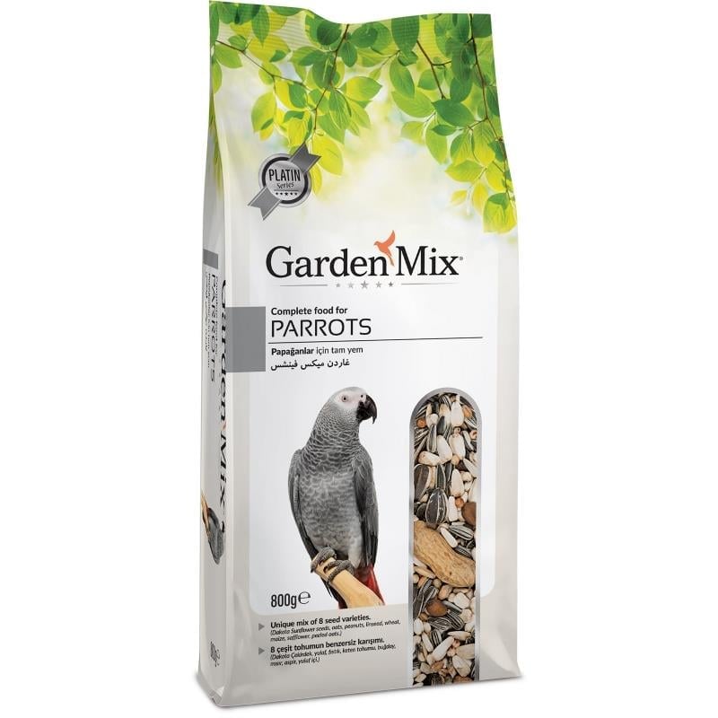 Gardenmix Platin Papağan Yemi 800 Gr.