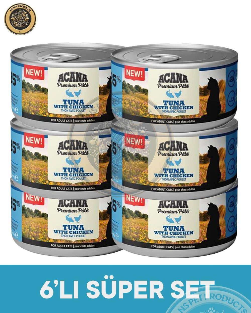 Acana Tuna&Chicken Cat Canned 6x85 gr