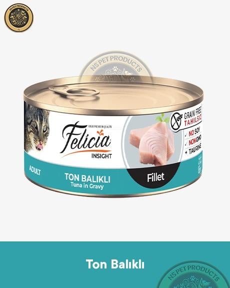 Felicia Ton Balıklı Fileto Yetişkin Kedi Konservesi 85gr