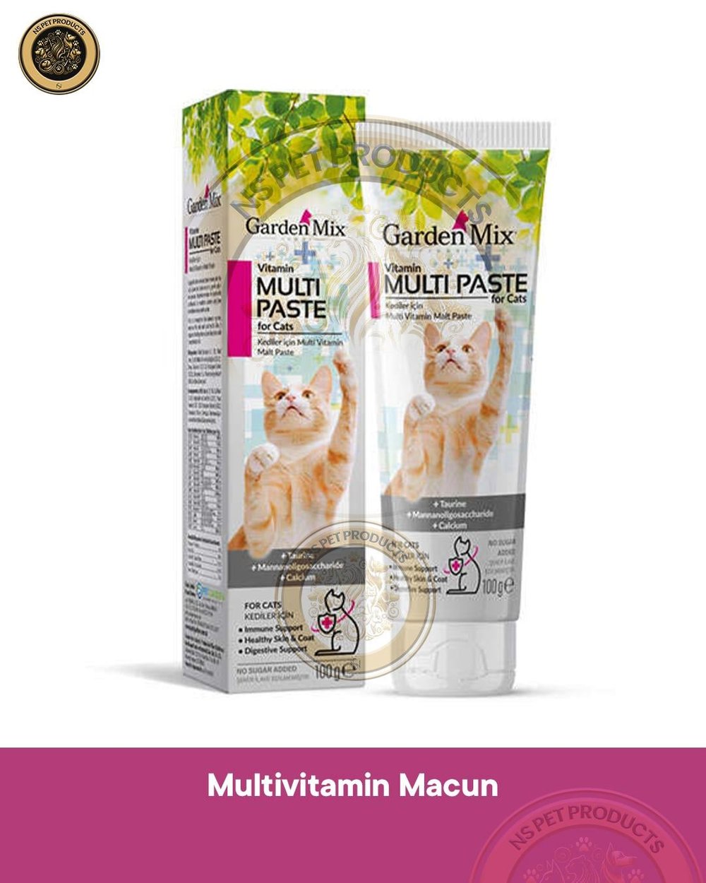 Garden Mix Kedi Multivitamin Macun 100 Gram