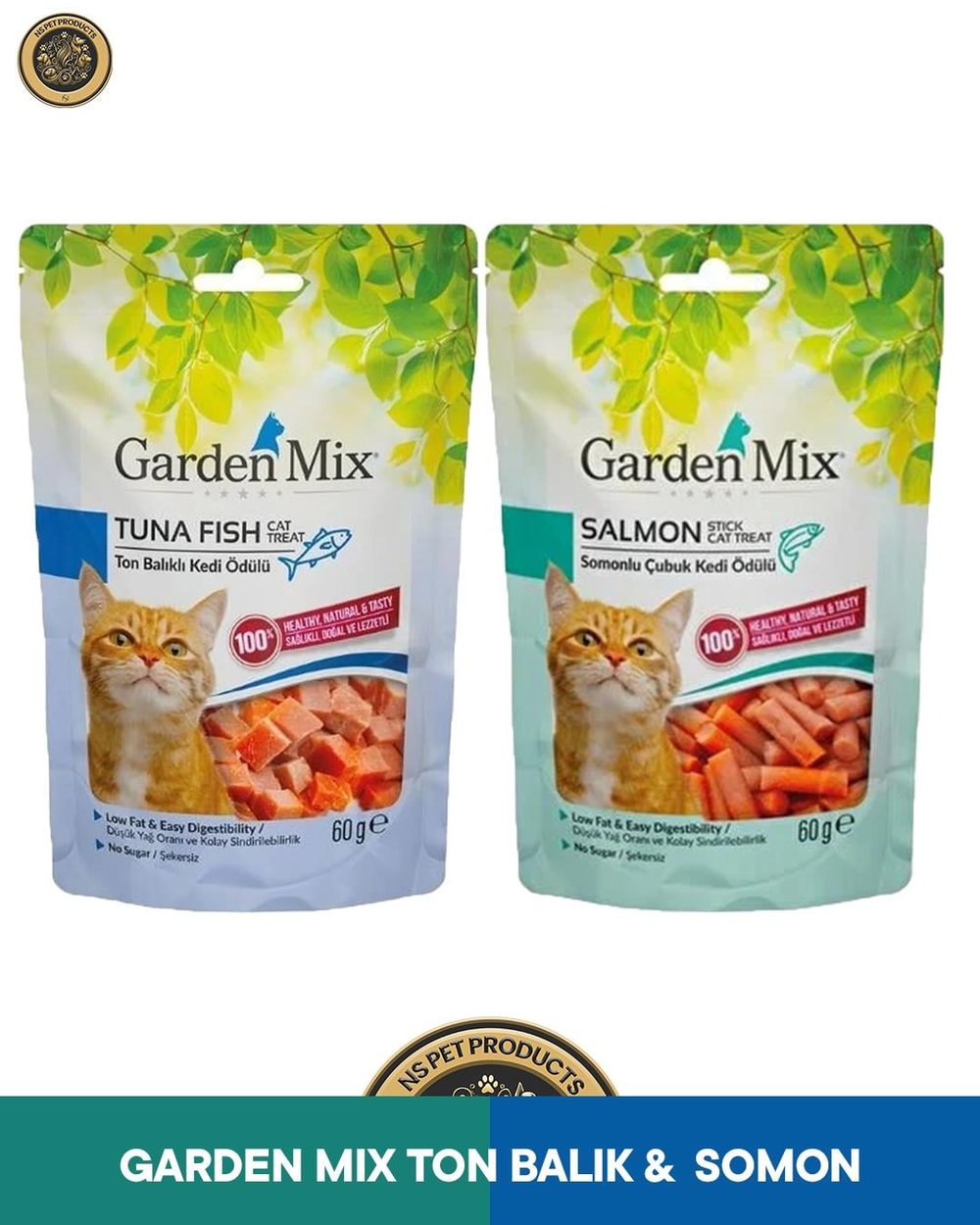 Garden Mix Ton / Somon Kedi Ödülü 2x60 gr