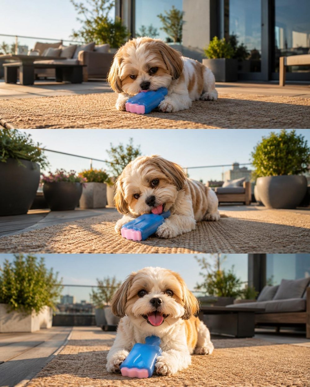 M-Pets Cooling Frisko Dondurulabilir Soğutma Köpek Diş Kaşıma - Köpek Oyuncağı
