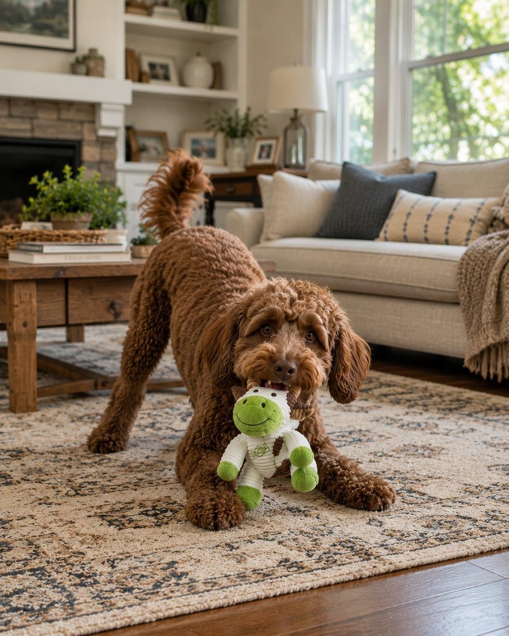 M-Pets Terra Eco Ella Puppy Köpek Oyuncağı (İnek)
