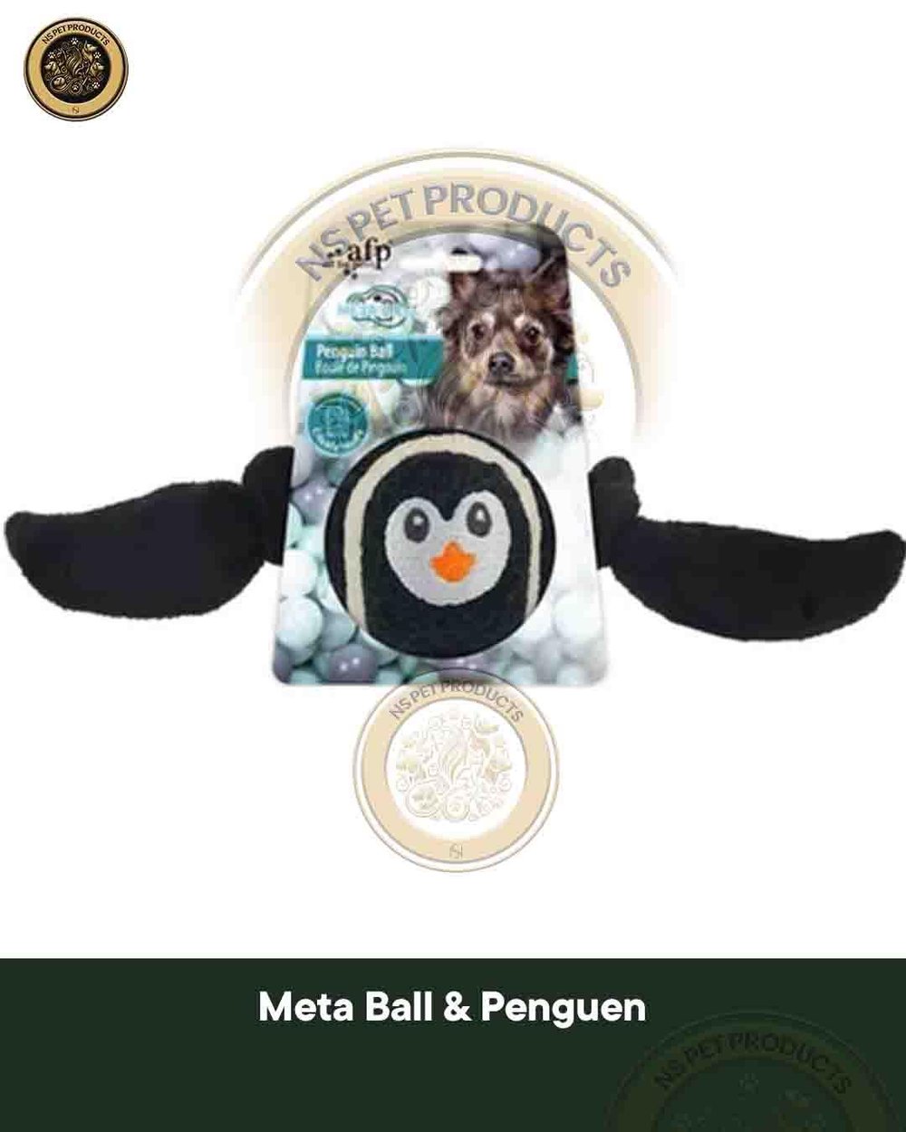 Meta Ball-Penguen 20X14X1,5 Cm