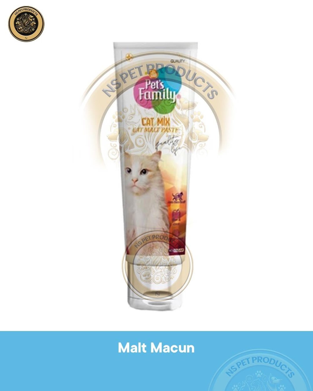 Pets Family Cat Malt Paste 100gr