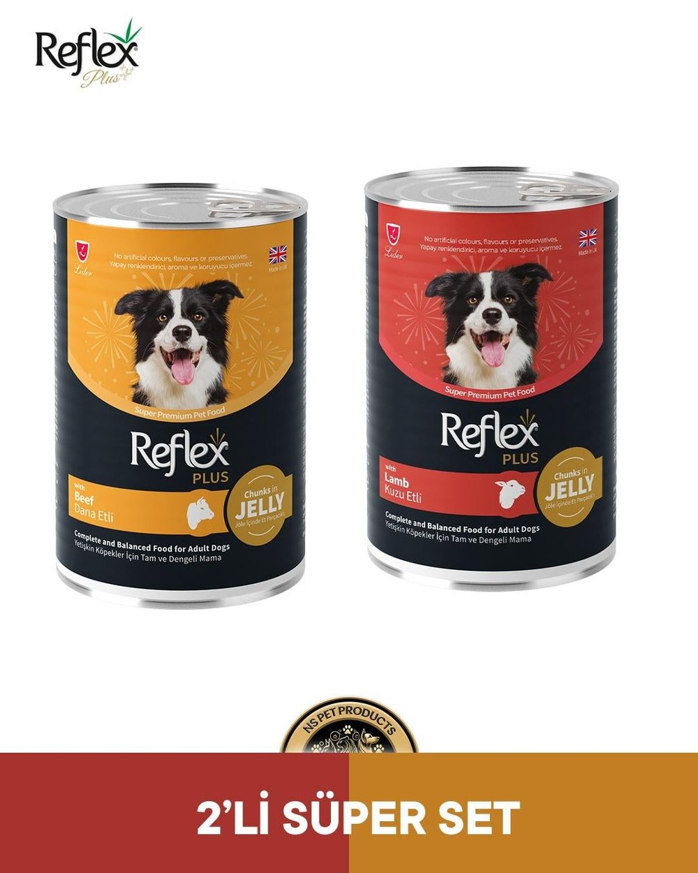 Reflex Plus Köpek Maması 2'li Süper Set