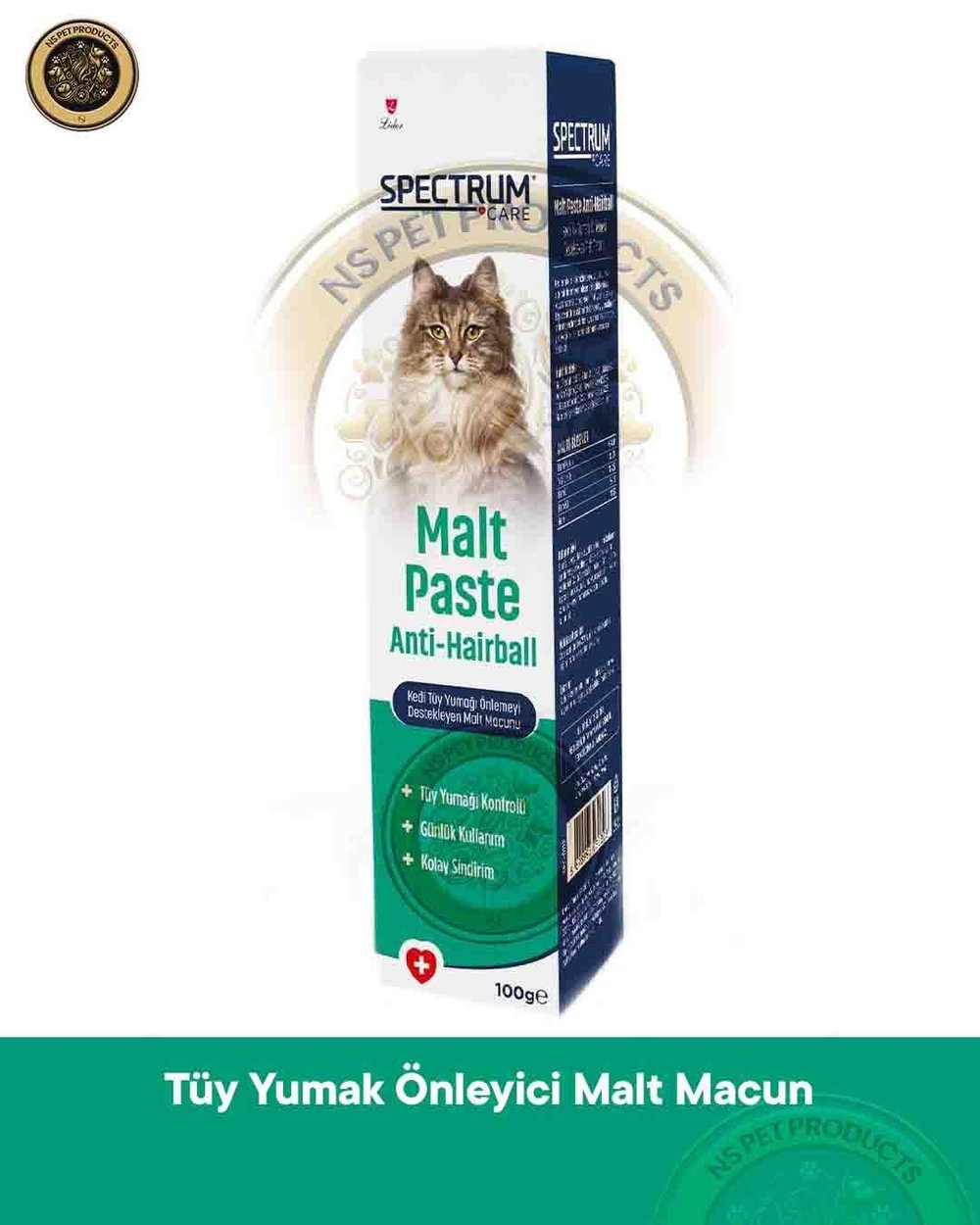 Spektrum Care Tüy yumak Önleyici Maltpaste 100 gram