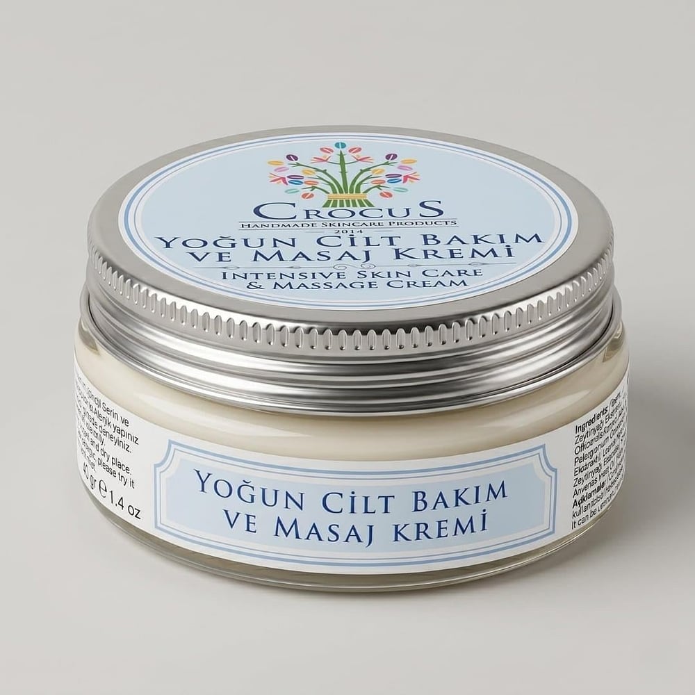 Yoğun Cilt Bakım ve Masaj Kremi - Onarıcı & RahatlatıcıNemlendirici ve Onarıcı Kremler