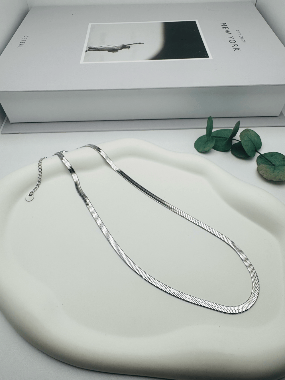4mm 45cm İtalyan Çelik Kolye (Gümüş) 0106151-01