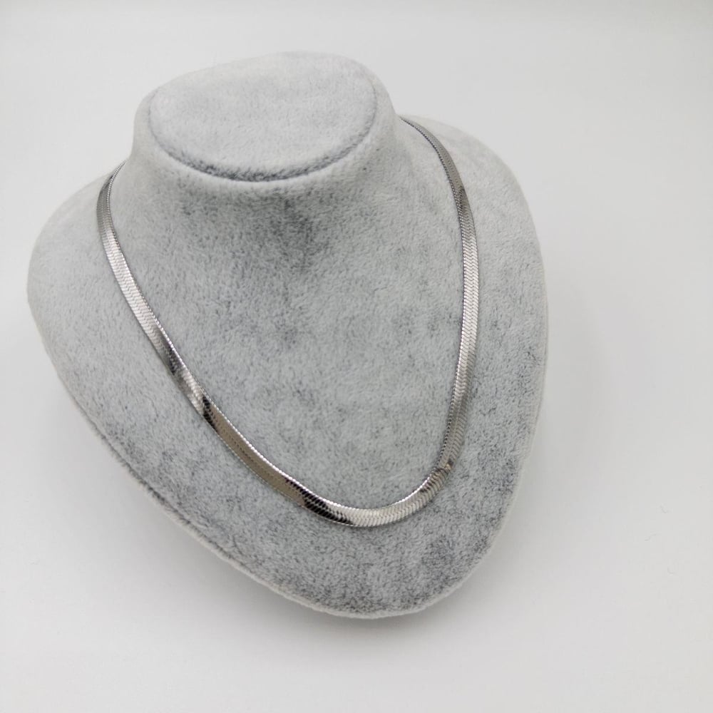 4mm 45cm İtalyan Çelik Kolye (Gümüş) 0106151-01