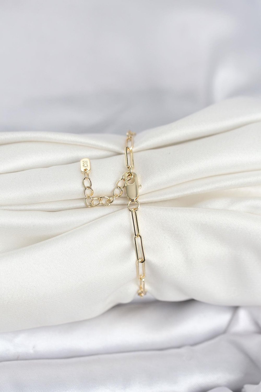 14K Gold Renk Ataç Zincir Model Kadın Bileklik - PRT3500EB10339
