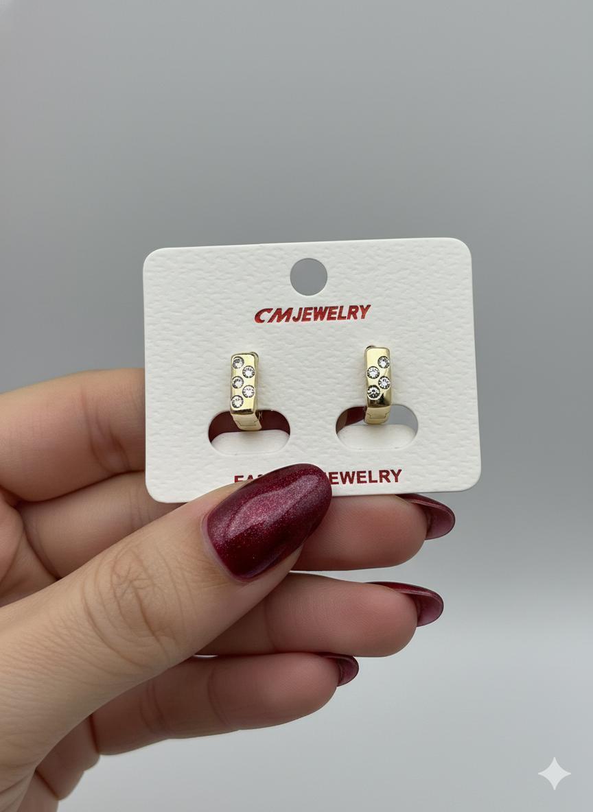 CM Jewerly Küpe  (Gold) CMJ 2017