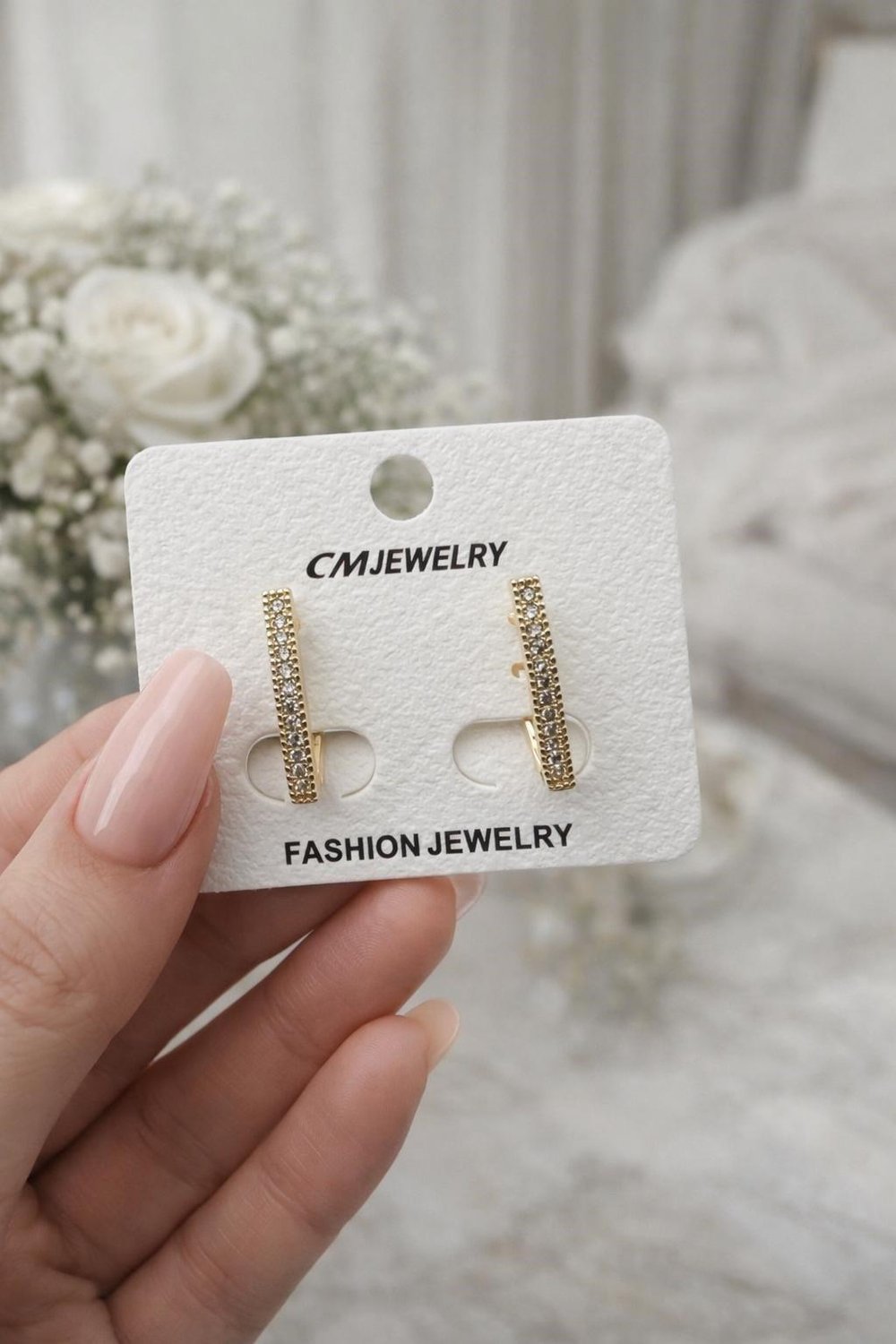 CM Jewerly Küpe  (Gold) CMJ 2050