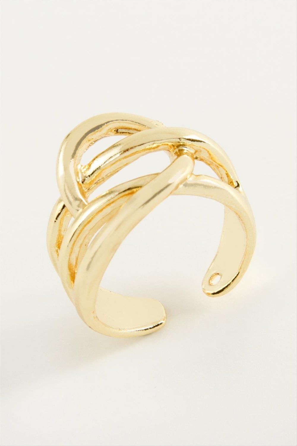 Oval Metal Yüzük
