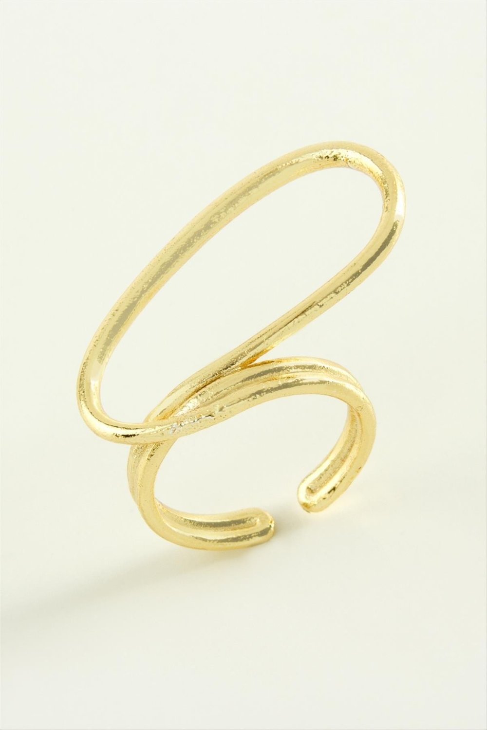 Oval Metal Yüzük