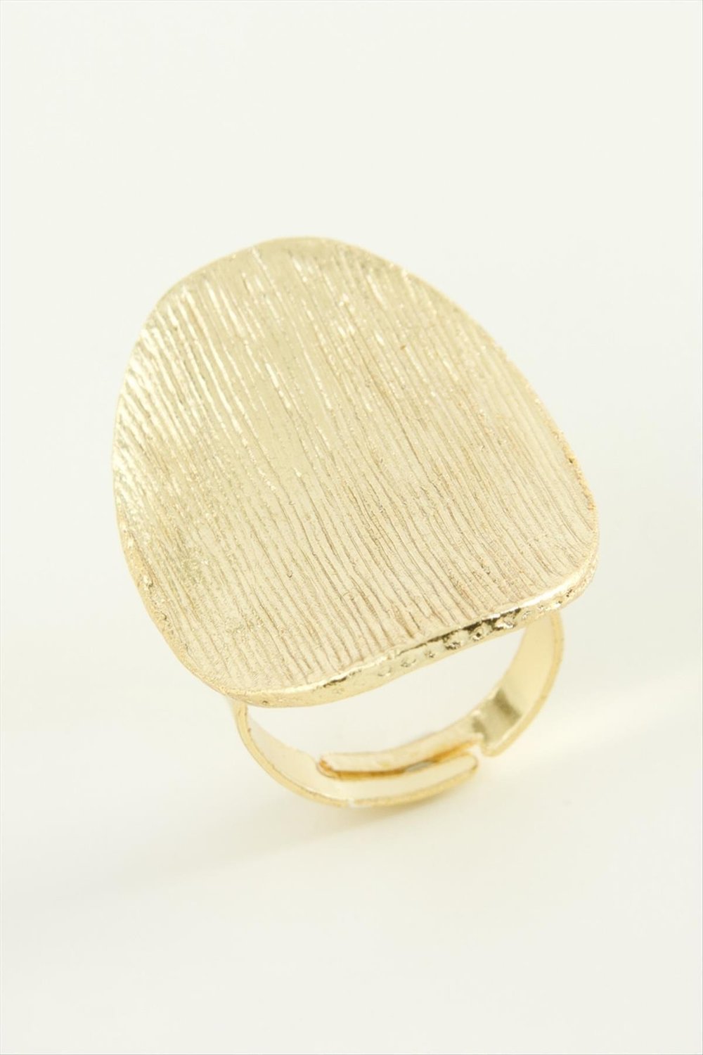 Oval Metal Yüzük