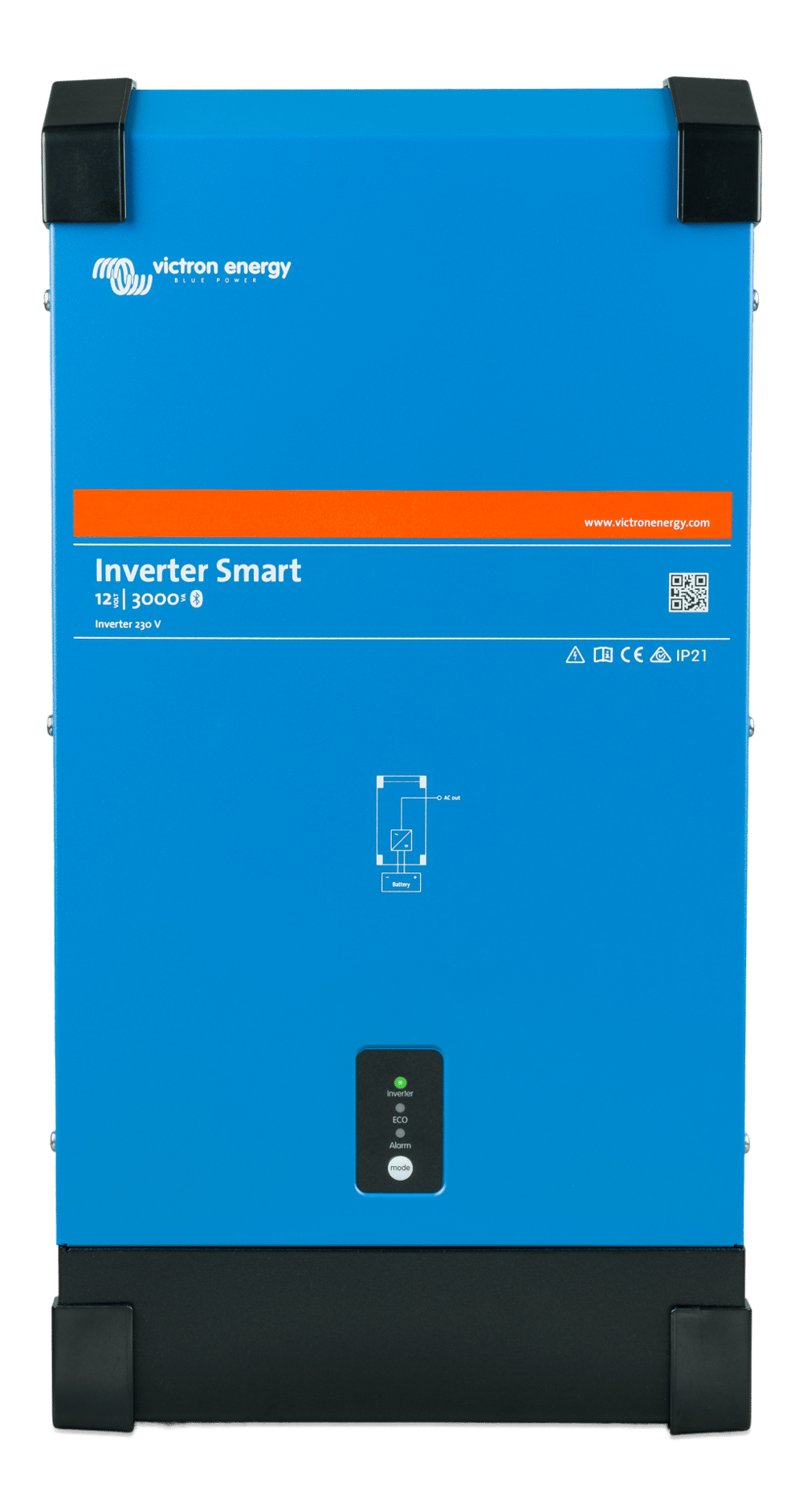 Victron Phoenix Smart 12/3000 Tam Sinüs İnvertör (3000VA, 12V Pure Sine Wave, PIN122300000)