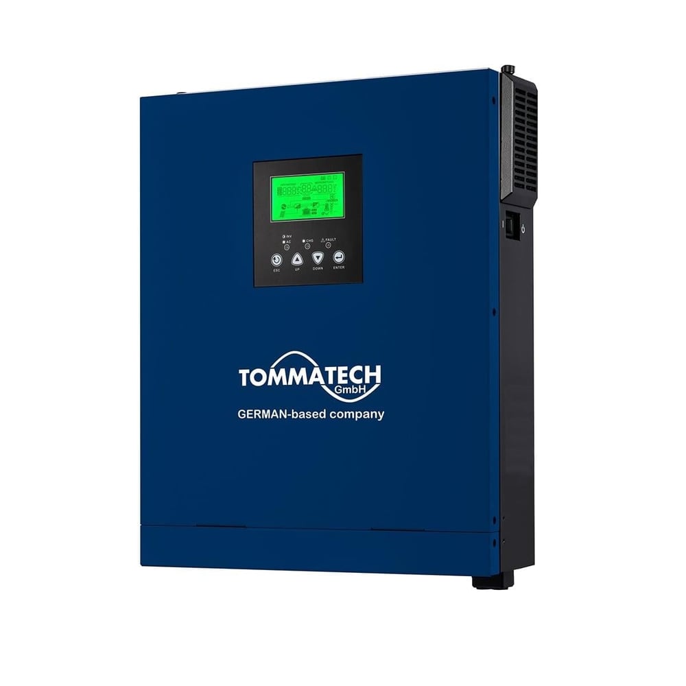 TommaTech New ProX 1.5K 12V Tek Faz Akıllı İnverter
