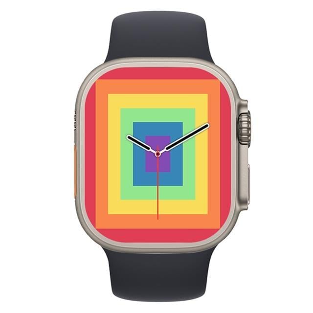 Hytech SS1 Watch IOS ve Android Uyumlu MActive 2.05 inç Geniş Ekranlı Siyah Akıllı Saat