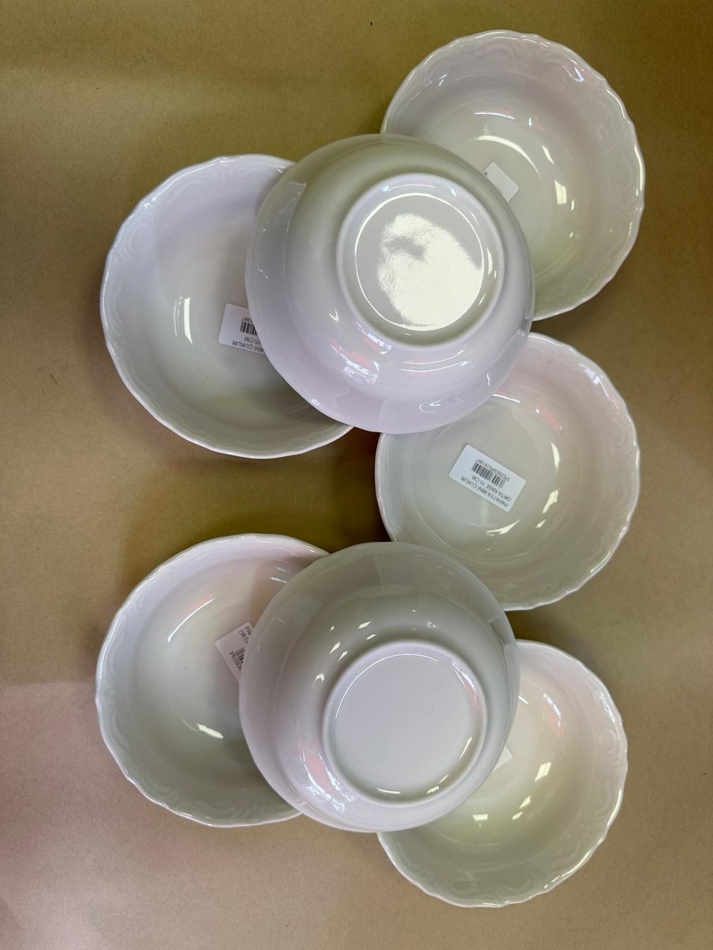 PAPATYA MİNİ ÇUKUR ORTA KASE 15 CM
