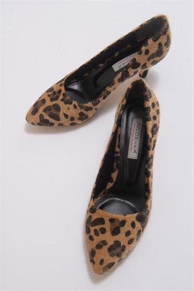 Kadın PTRA Leopar Stiletto