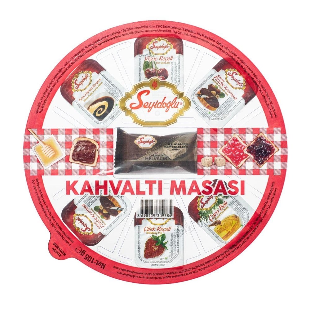Seyidoğlu Kahvaltı Masası 7'li 105 gr x 12 Adet