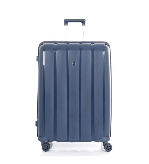 Mçs Polipropilen Valiz V305 75 CM Büyük Boy Lacivert