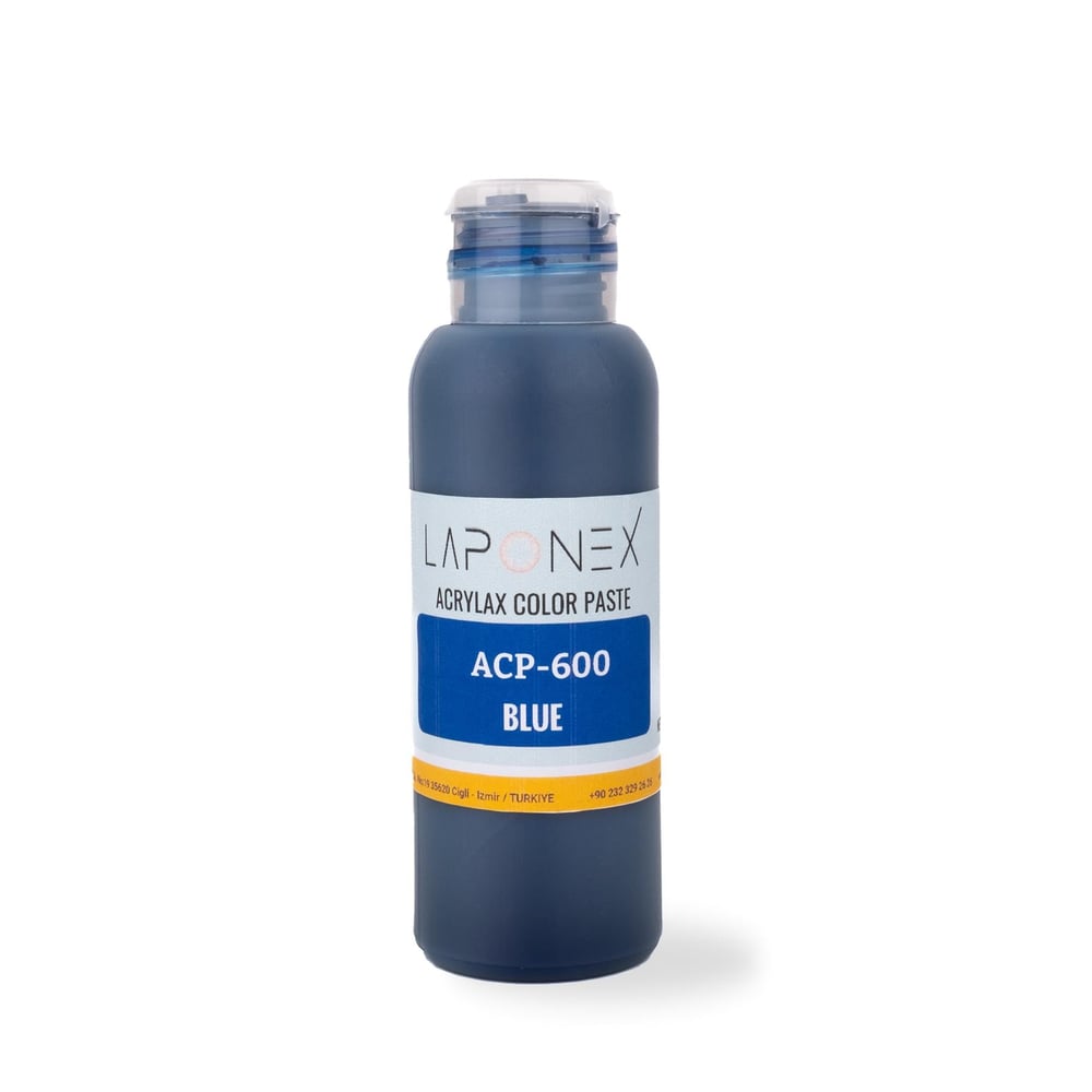 ACP-600 Blue Su Bazlı Reçinelerle Uyumlu Yoğun Pigmentli Mavi Renk Pastası 100 g - 1522516002