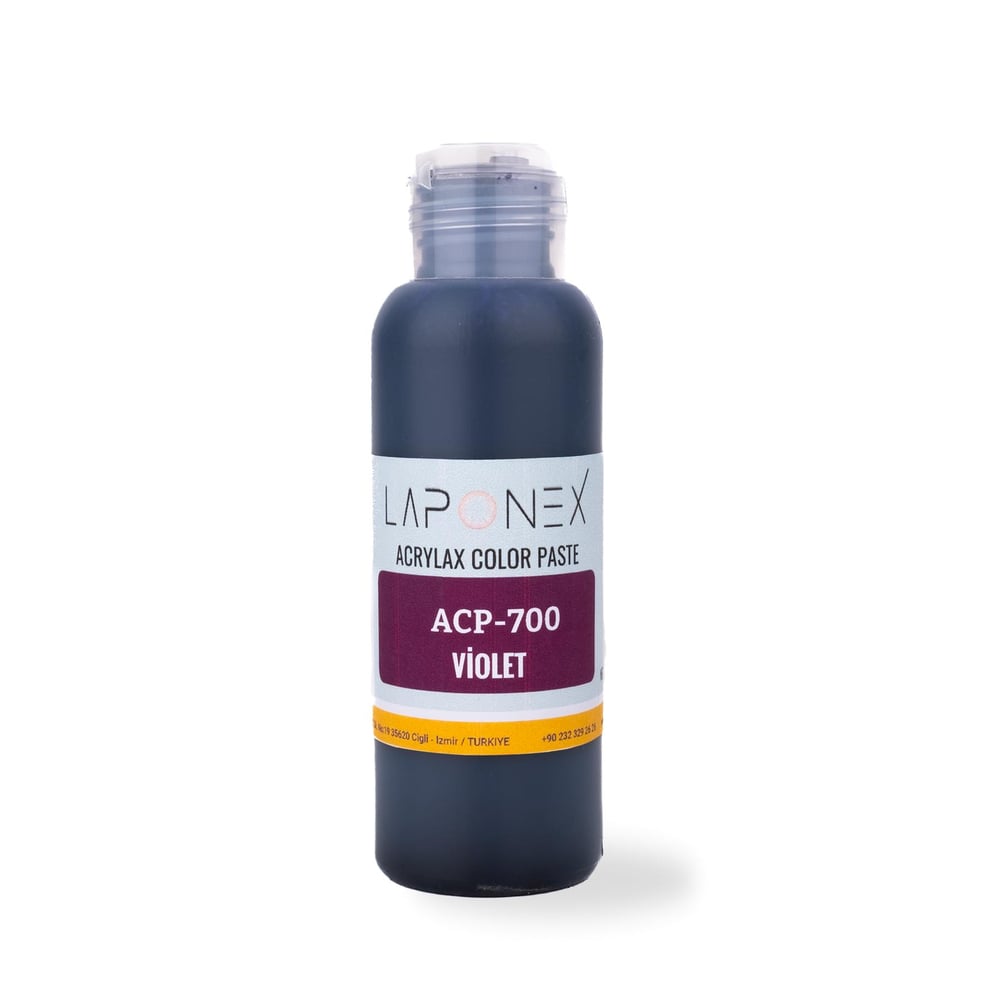ACP-700 Violet Su Bazlı Reçinelerle Uyumlu Yoğun Pigmentli Mor Renk Pastası 100 g - 1522517002