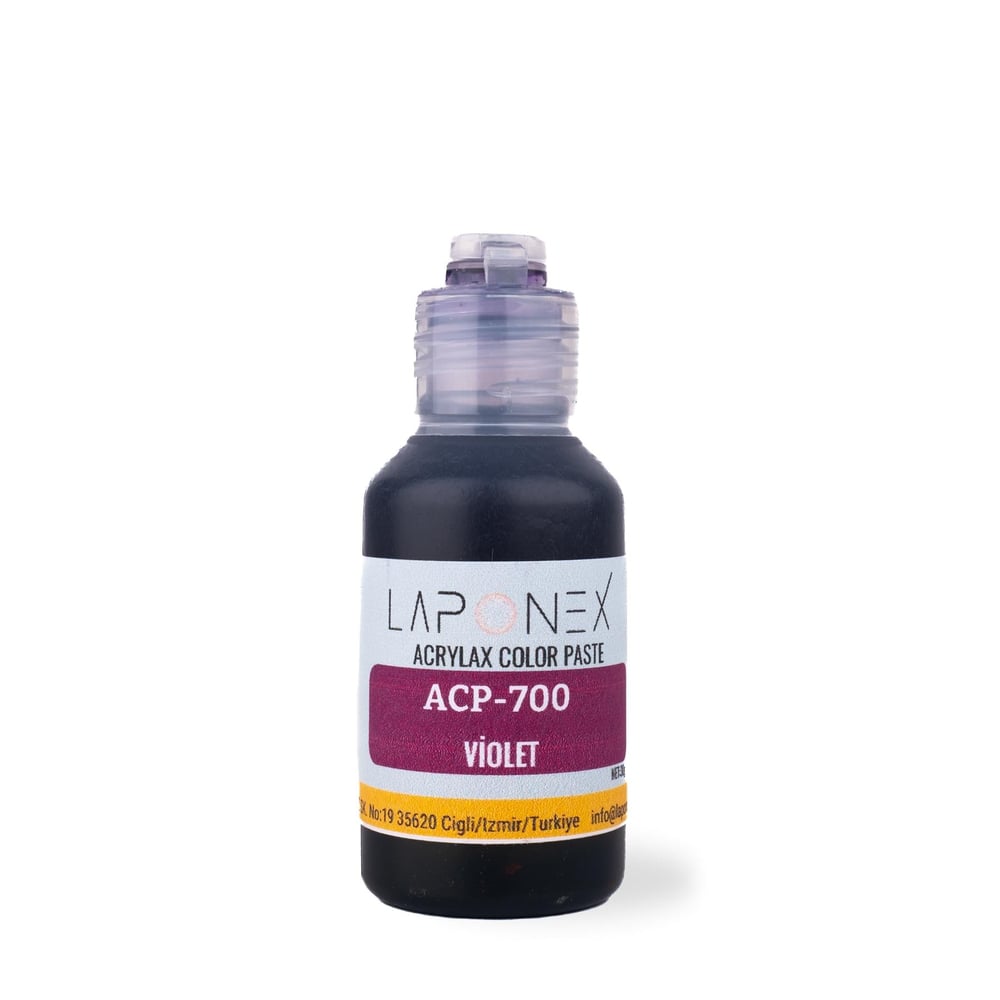 ACP-700 Violet Su Bazlı Reçinelerle Uyumlu Yoğun Pigmentli Mor Renk Pastası 30 g - 1522517001