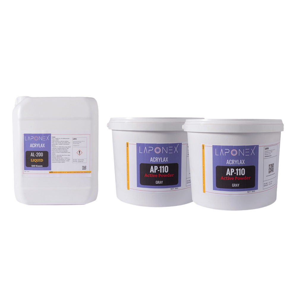 Acrylax-200 Gray Set Su Bazlı Reçine A+B 15 kg - 152251718