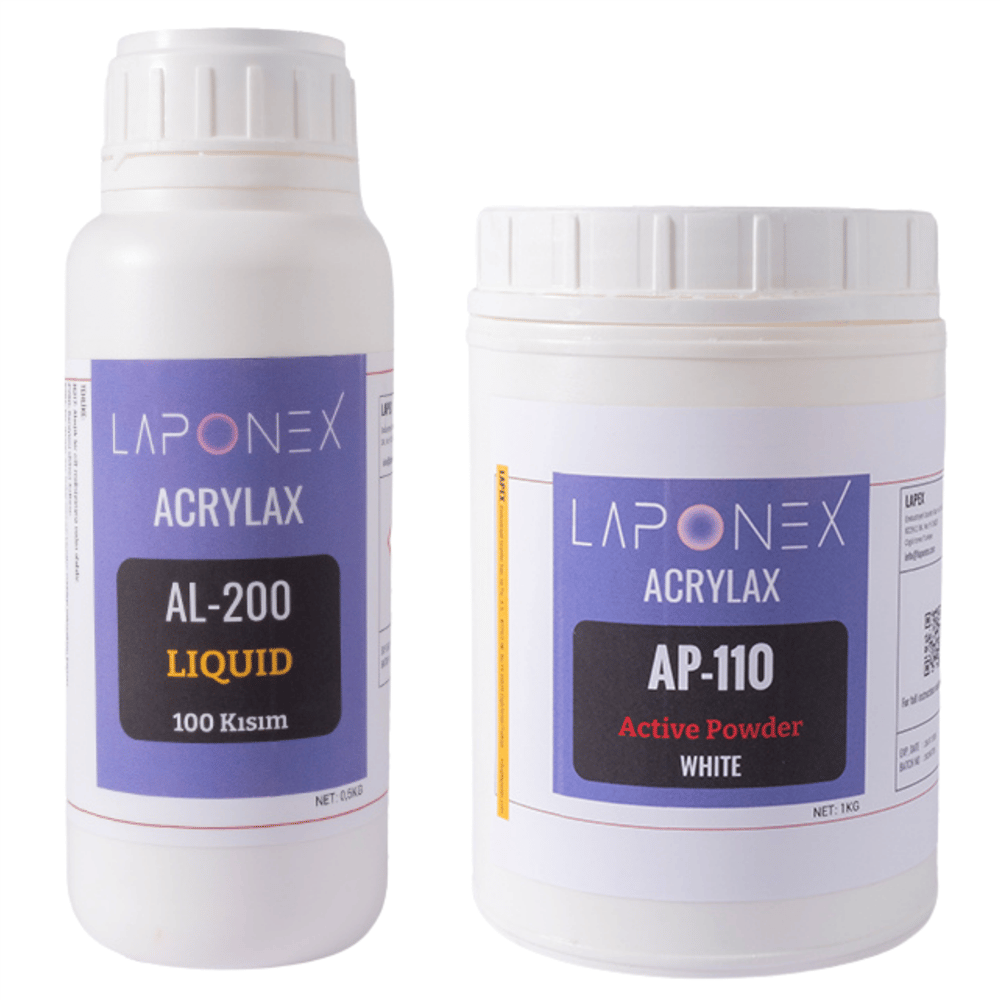 Acrylax-200 White Set Su Bazlı Reçine A+B 1,5 kg - 152251713
