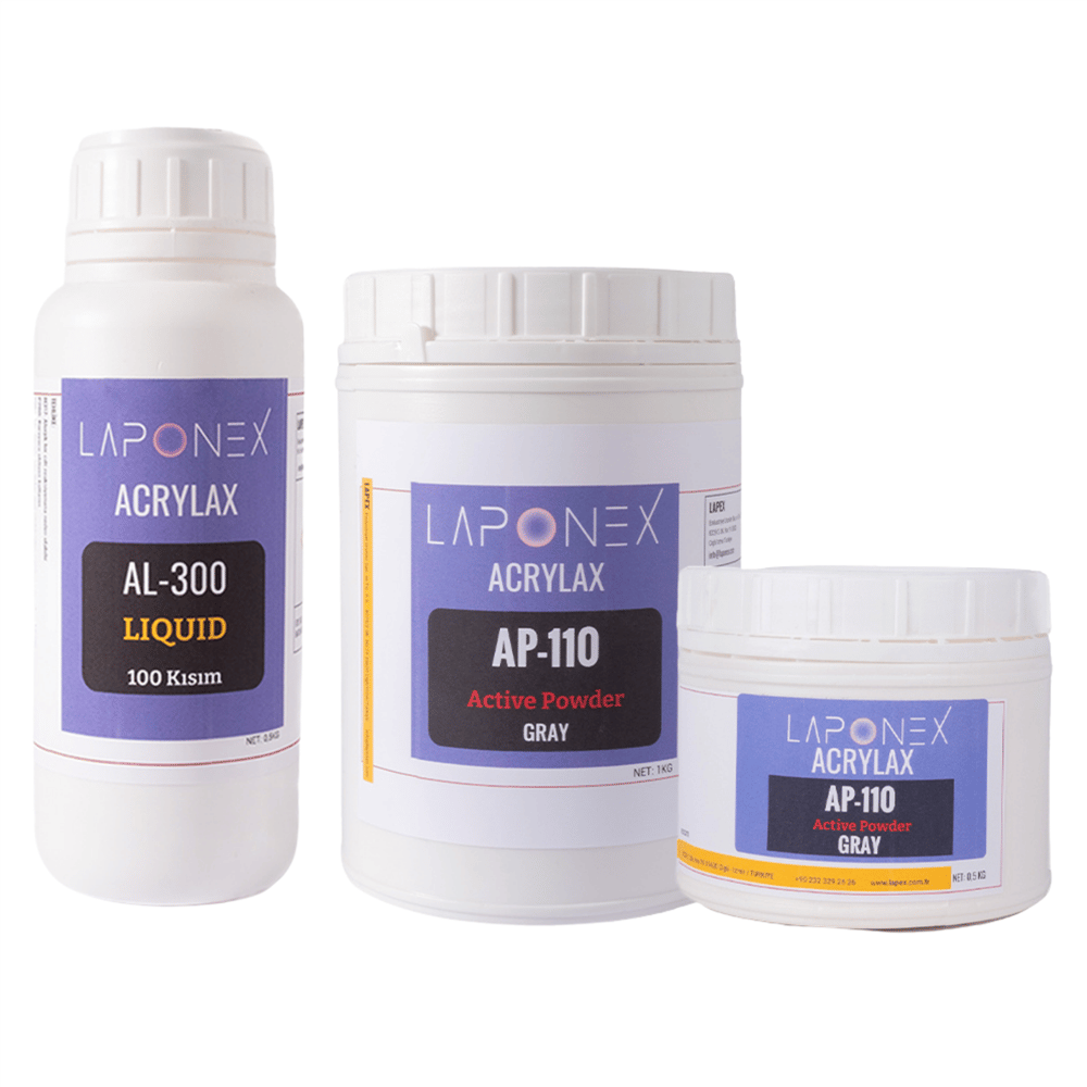 Acrylax-300 Gray Set Su Bazlı Reçine A+B 2 kg - 152251722