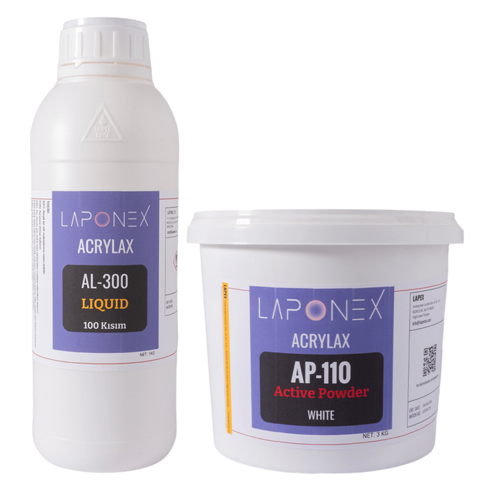 Acrylax-300 White Set Su Bazlı Reçine A+B 4 kg - 152251720