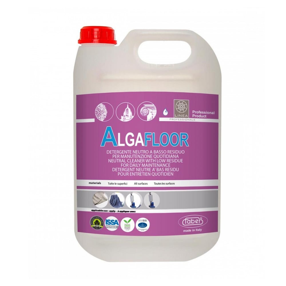 Alga Floor İz Bırakmayan Günlük Yüzey Temizleyici Deterjan 5 Lt