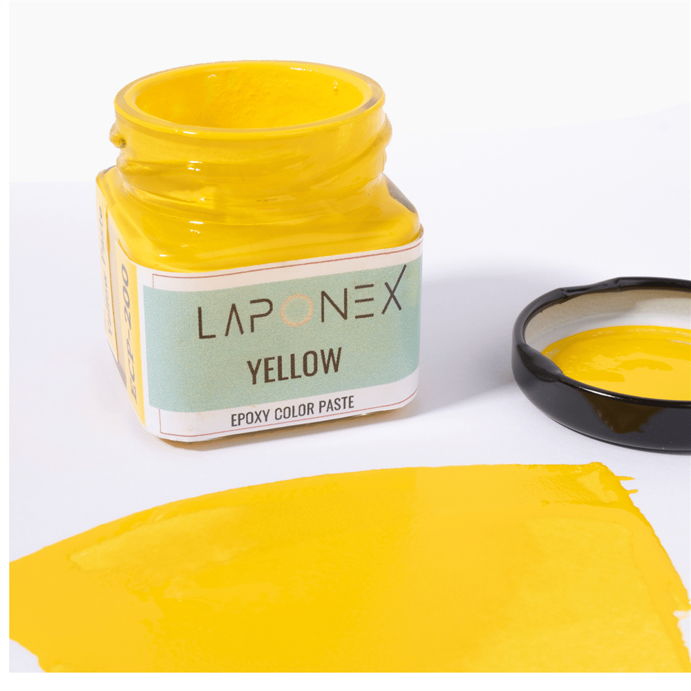ECP-200 Yellow Ultra Yoğun Pigmentli Sarı Epoxy Renk Pastası 30 g - 1522502001