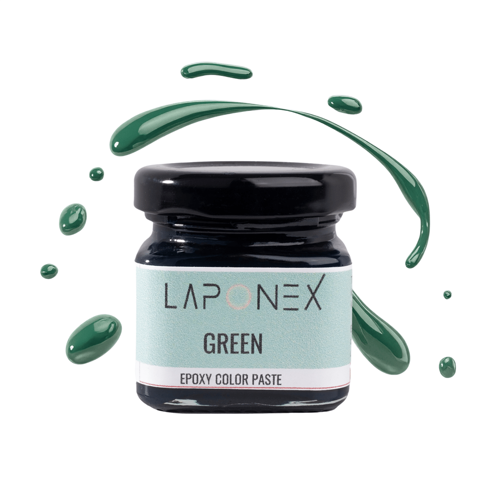 ECP-500 Green Ultra Yoğun Pigmentli Yeşil Epoxy Renk Pastası 30 g - 1522505001