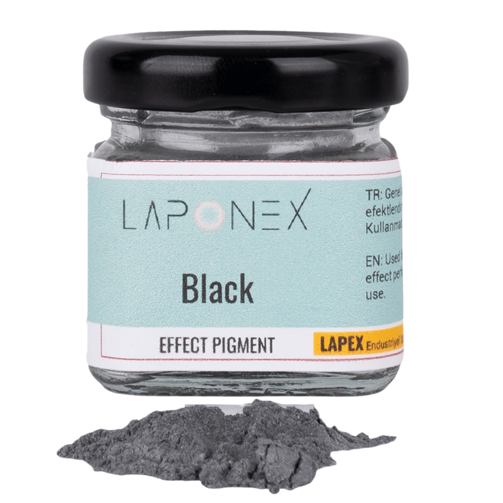 EEP-900 Black Metalik Sedefli ve Holografik Efekt için Siyah Efekt Pigment 10 g - 1522529001