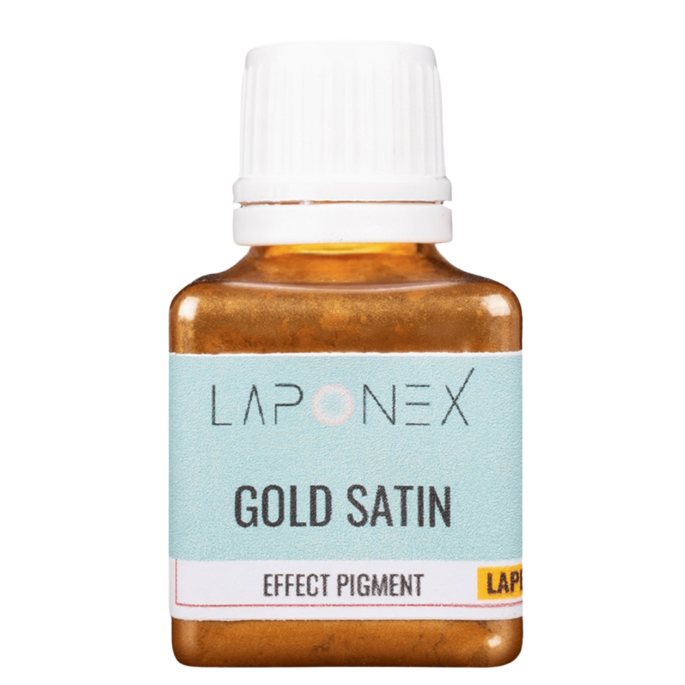 EP-208 Gold Satin Fırçalı Ambalaj Saten Altın Efekt Pigment 10 g - 152259006