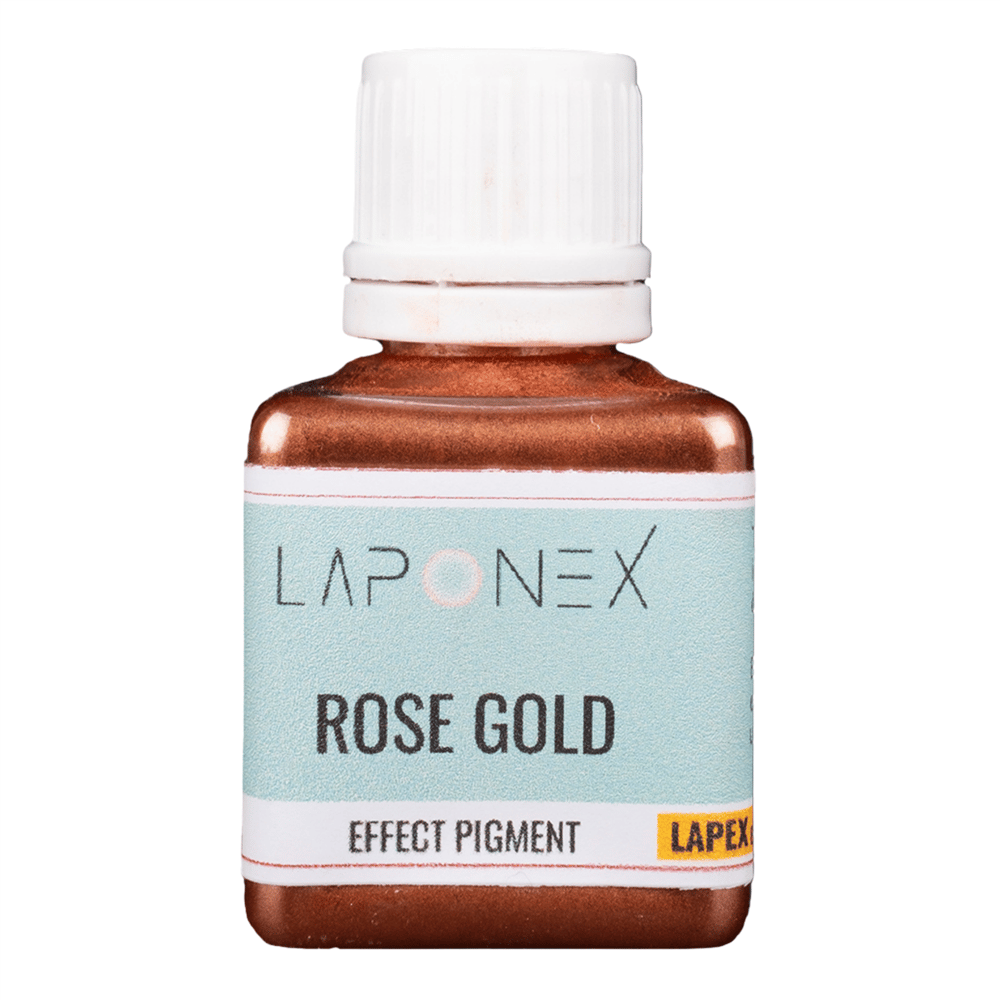 EP-844 Rose Gold Fırçalı Ambalaj Gül Altın Efekt Pigment 10 g - 152259012