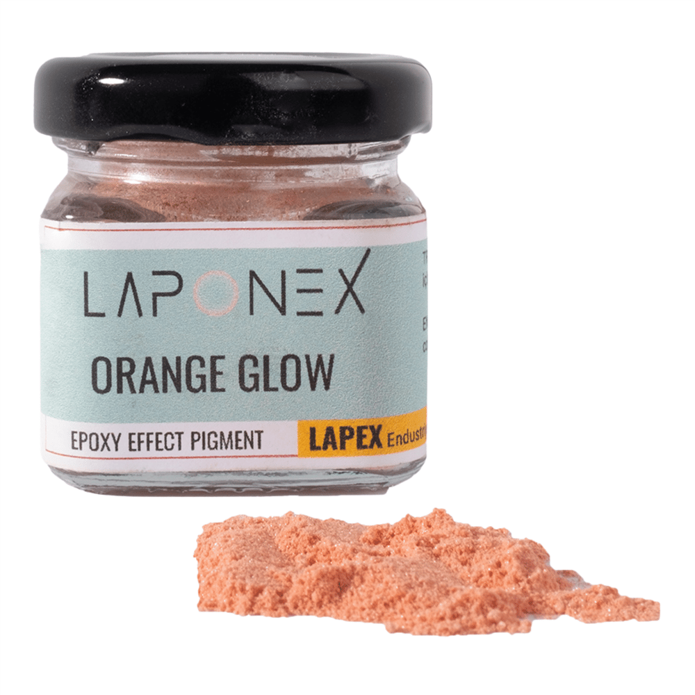 OG-100 Orange Glow Metalik Sedefli ve Holografik Efekt için Parlak Turuncu Efekt Pigment 10 g - 1522523111