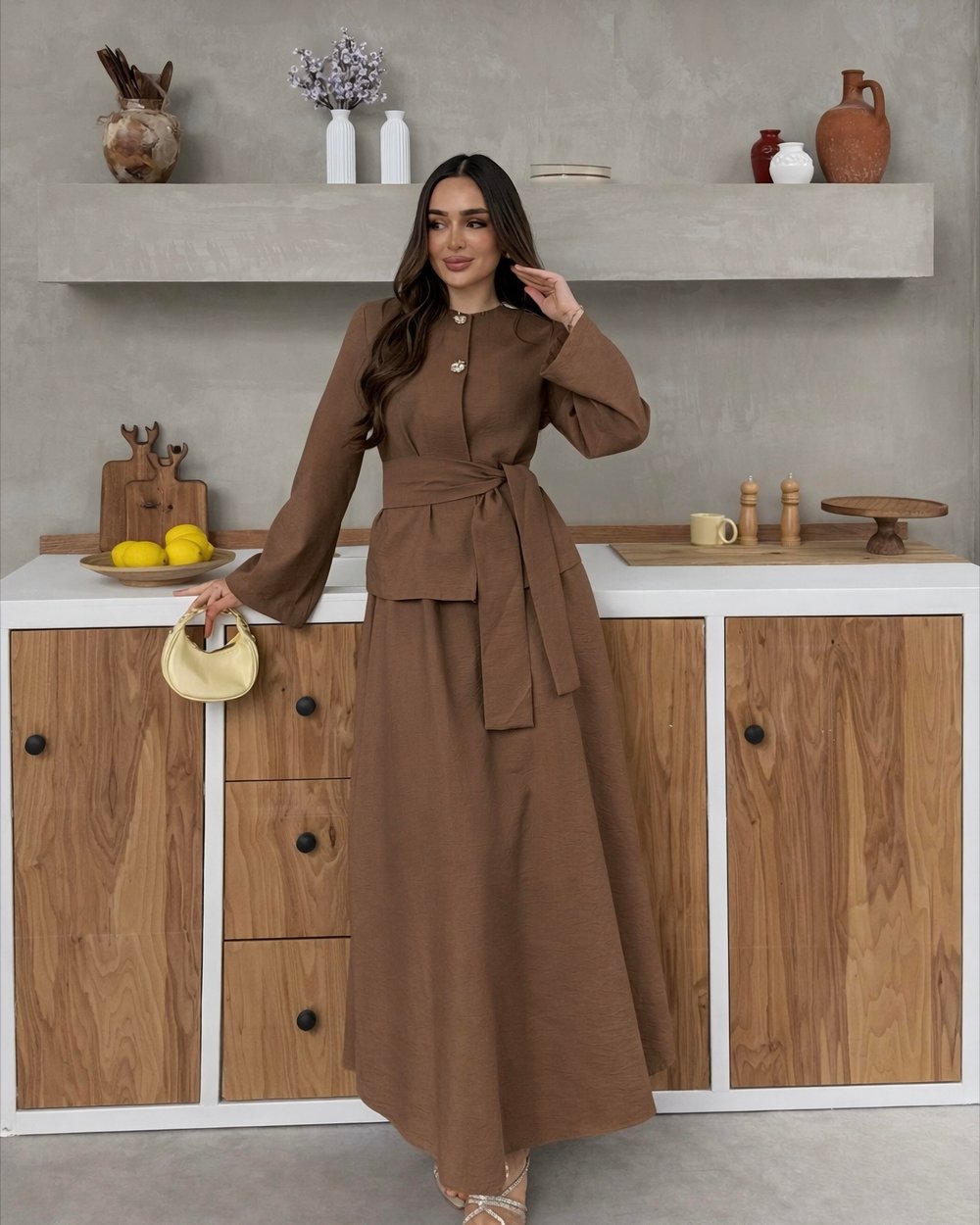SL4207 - NAZENİN TAKIM - MOCHA
