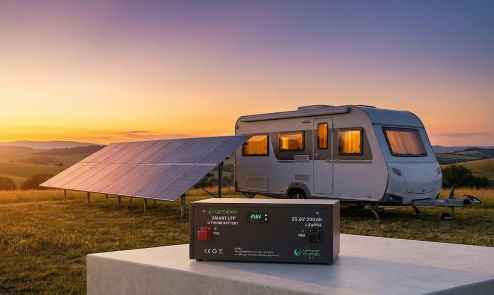 Gesper Energy 24V 200Ah LiFePO4 Batarya