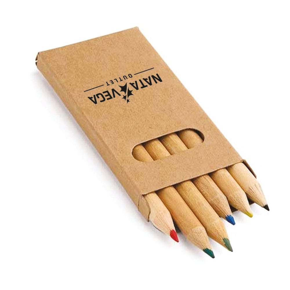 6 RENKLİ KISA KURU BOYA SETİ