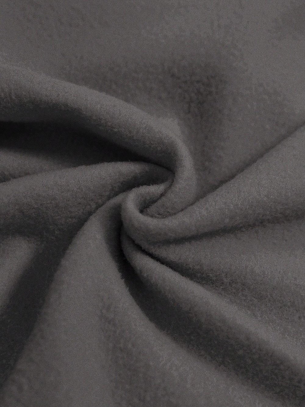 Füme Oversize Geniş Kalıp 3 İplik Şardonlu Sweatshirt – Bisiklet Yaka Kedili Baskılı Kalın Sweat