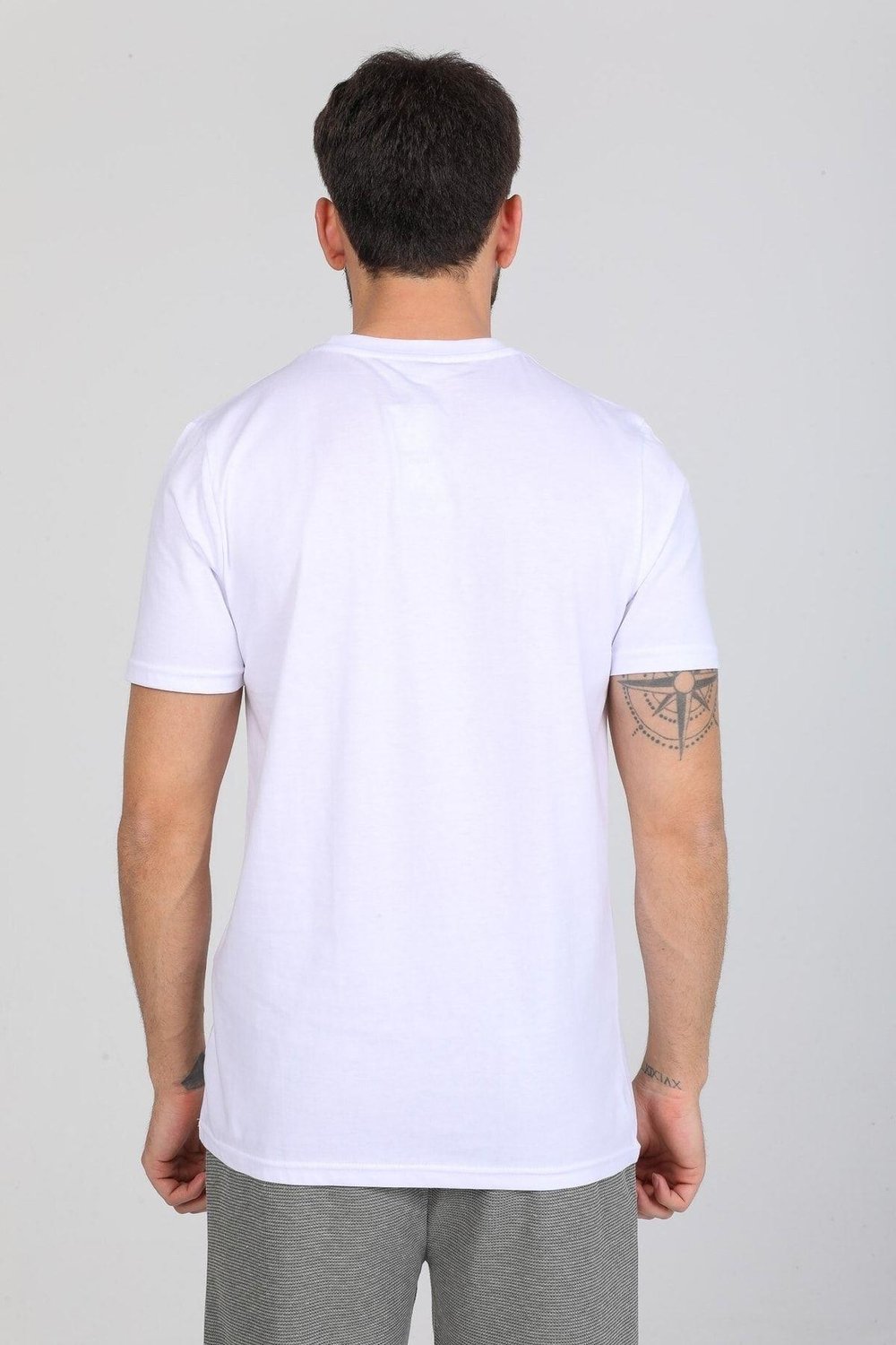 Gögüs Baskılı Beyaz T-shirt